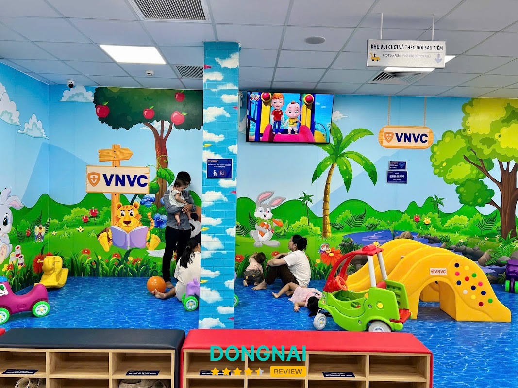Khu vực phục vụ khách hàng tại VNVC Bình Phước