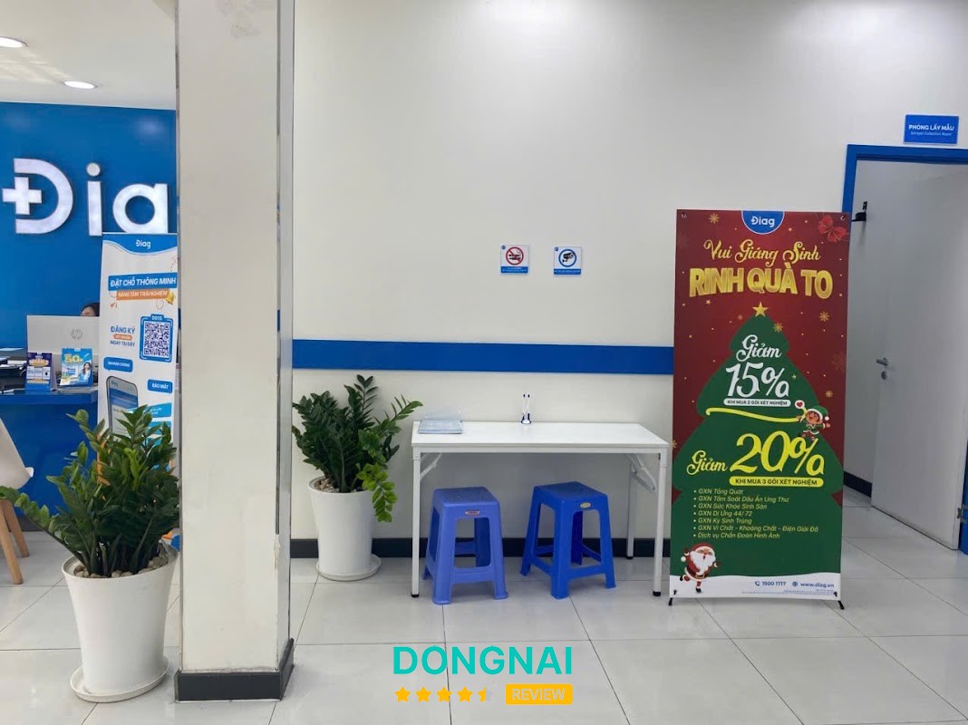 Khu vực tiếp nhận tại Diag Biên Hòa