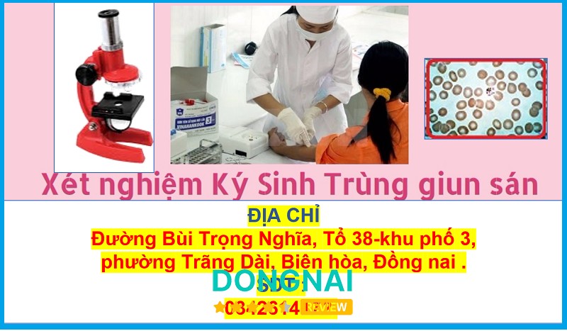 Phòng xét nghiệm ký sinh trùng giun sán Đồng Nai