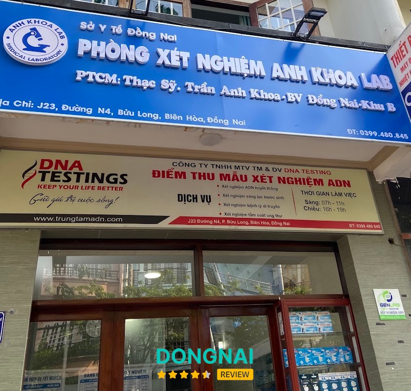 Trung Tâm Xét nghiệm ADN Tại Biên Hòa