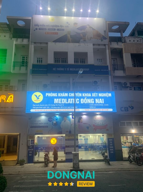 Phòng khám chuyên khoa xét nghiệm MEDLATEC Đồng Nai