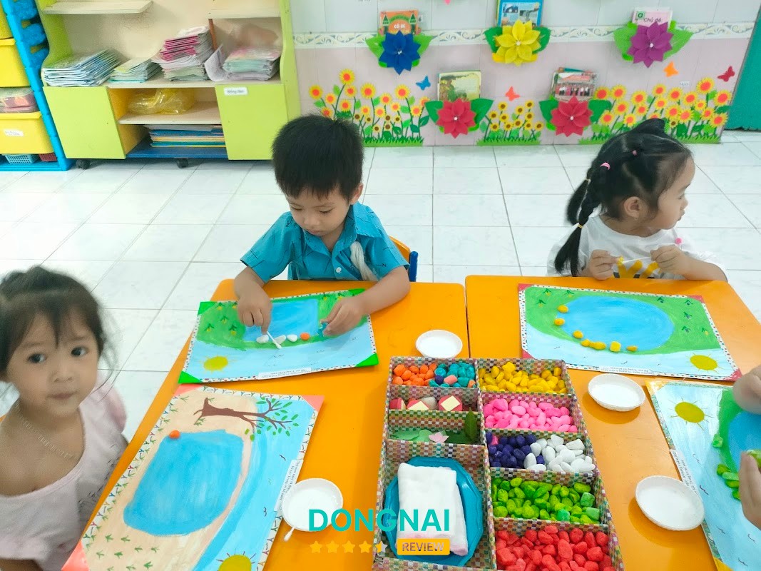 Không gian Trường Mầm Non Bình Hòa