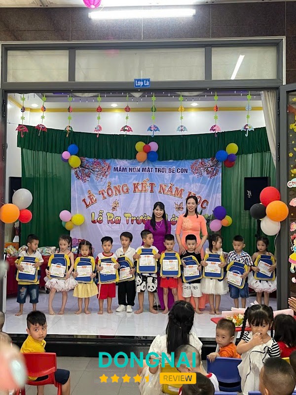 Không gian Trường mầm non Mặt Trời Bé Con