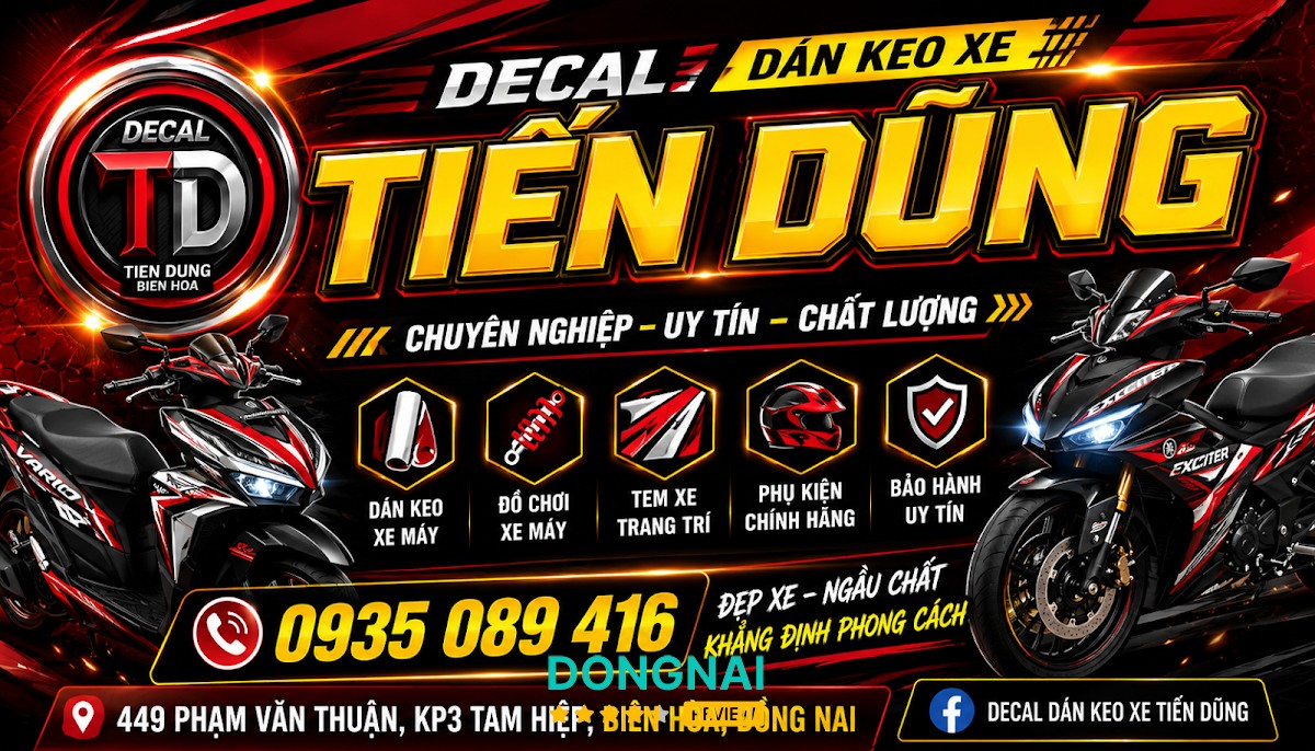 Decal Dán Keo Xe Tiến Dũng – hình ảnh 1